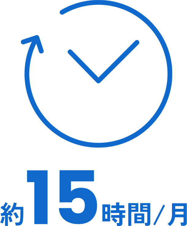 約15時間/月